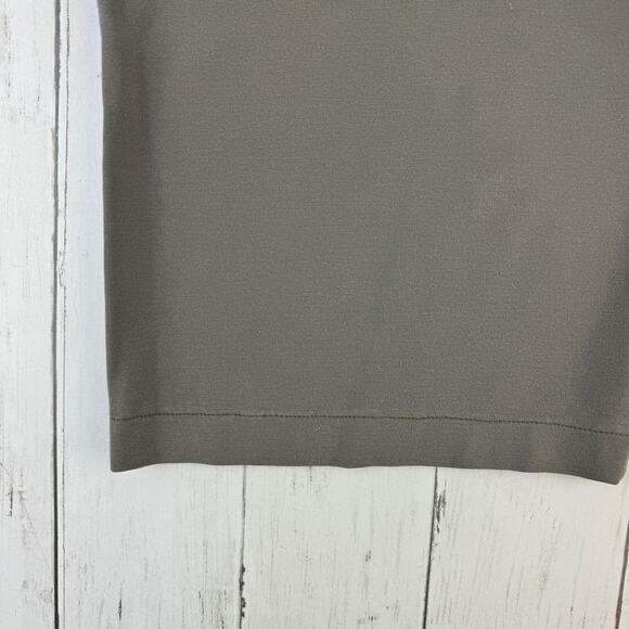 Eileen Fisher Brown Stretchy Pointe Wide Leg Pull On Ankle Pants Size XL - Picture 10 of 12